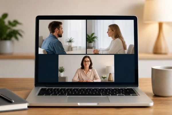 Image of online shuttle mediation Buckinghamshire